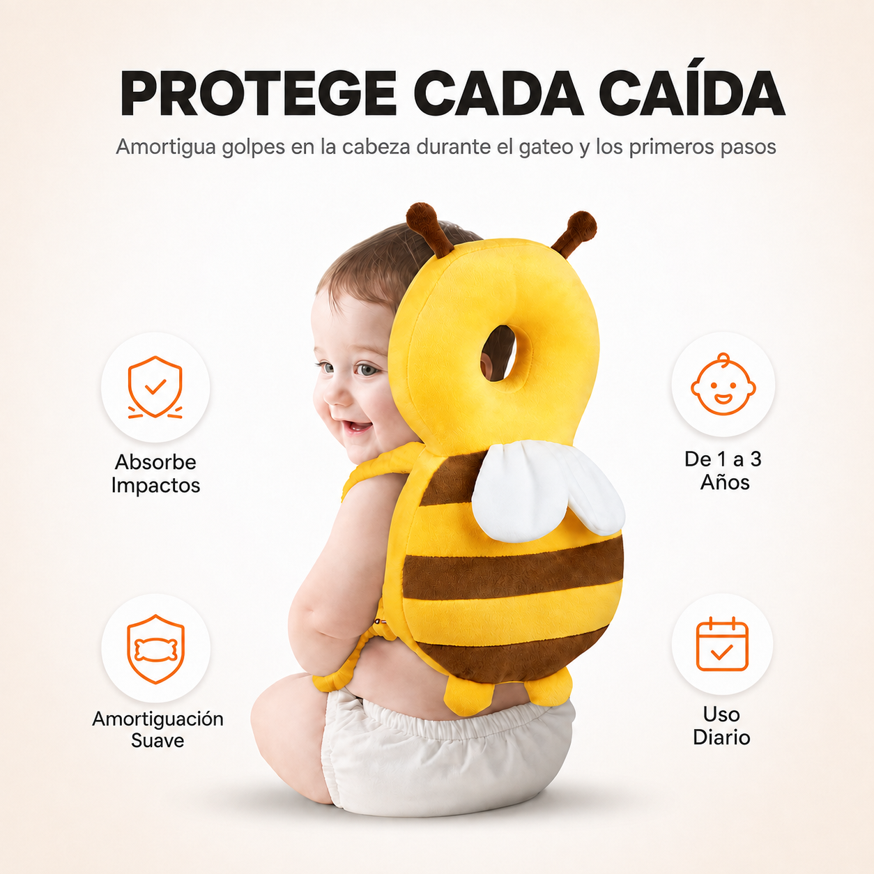 Bubbe™ Protector de Cabeza para Bebé