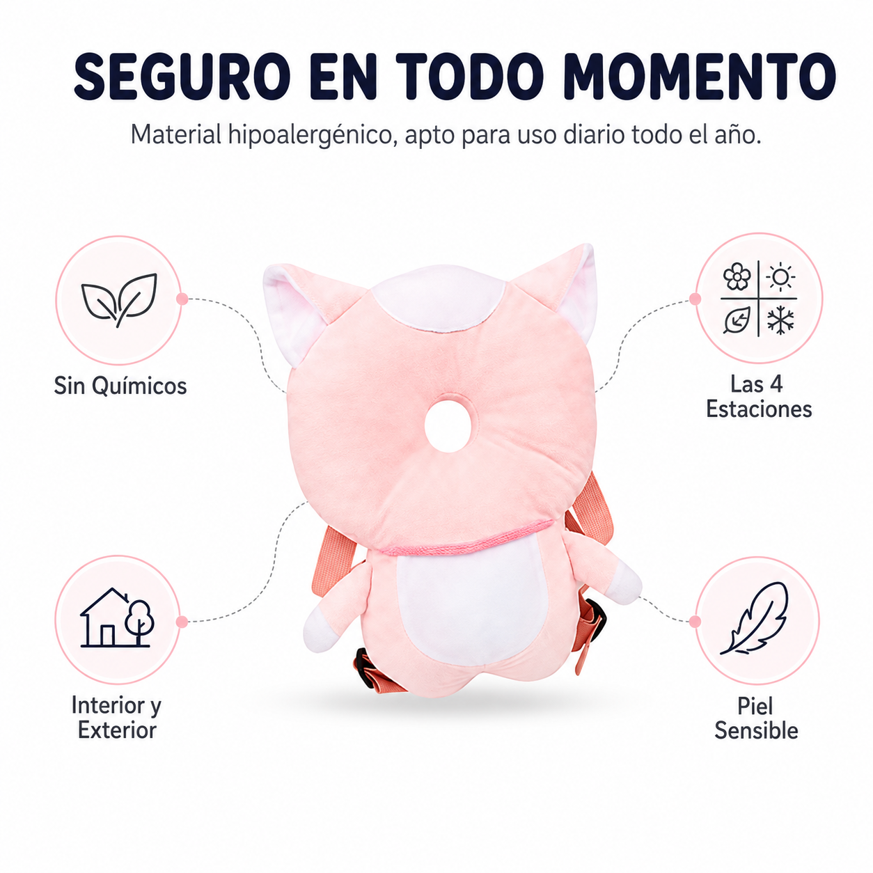 Bubbe™ Protector de Cabeza para Bebé